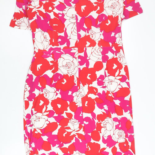 Kaliko Women’s Multicoloured Floral Sheath Dress Size 14