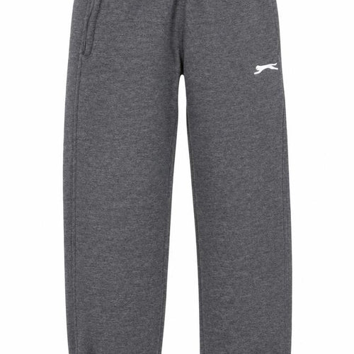 Slazenger Boys Grey 9-10 Yrs Jogger Sweatpants Fleece Activewear
