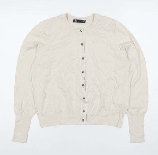 Hobbs Women's Black Polka Dot Cardigan Size 14 – Preworn