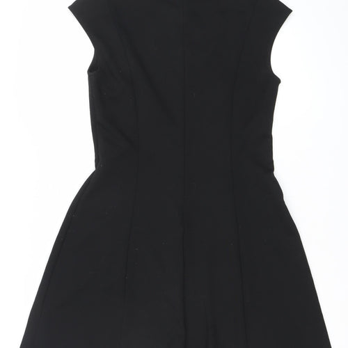 GAP Women’s Black Shift Dress Size 10 Sleeveless Knee Length