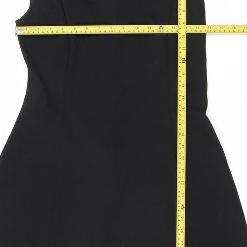 GAP Women’s Black Shift Dress Size 10 Sleeveless Knee Length