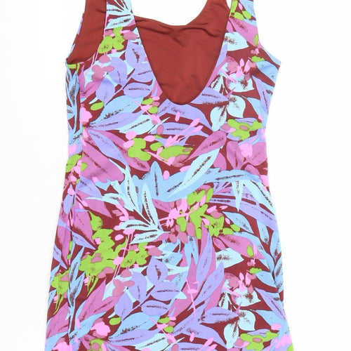 Silence + Noise Womens Multicoloured XS Bodycon Mini Dress
