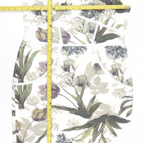 Next Women’s Multicoloured Floral Bodycon Dress Size 14