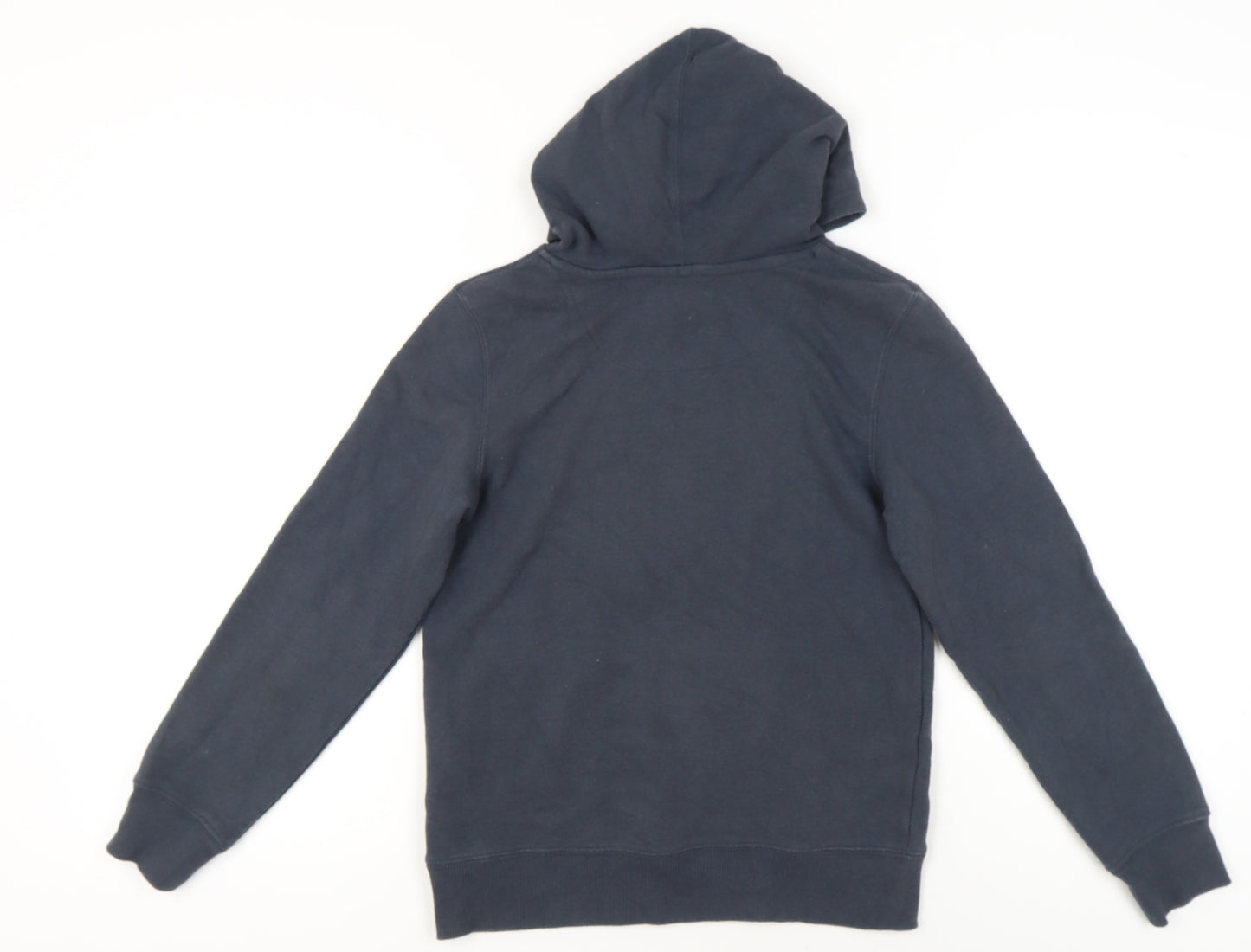 Levi's Boys Blue Pullover Hoodie 12 Years Logo Graphic Cotton Blend