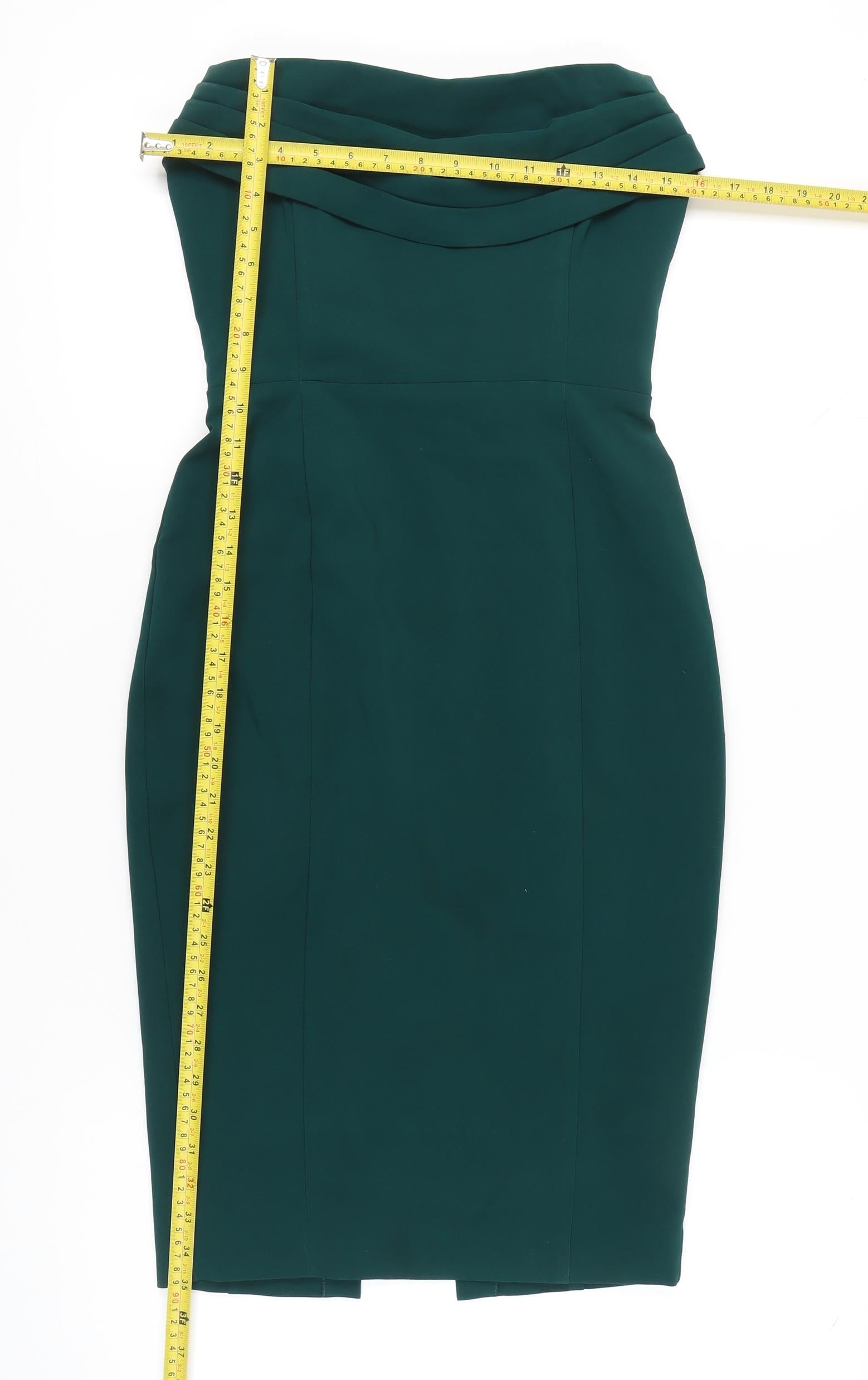 green emerald velvet dress BONNIE Off Shoulder Tulip Mini Dress with Corsetry Detail in Emerald G