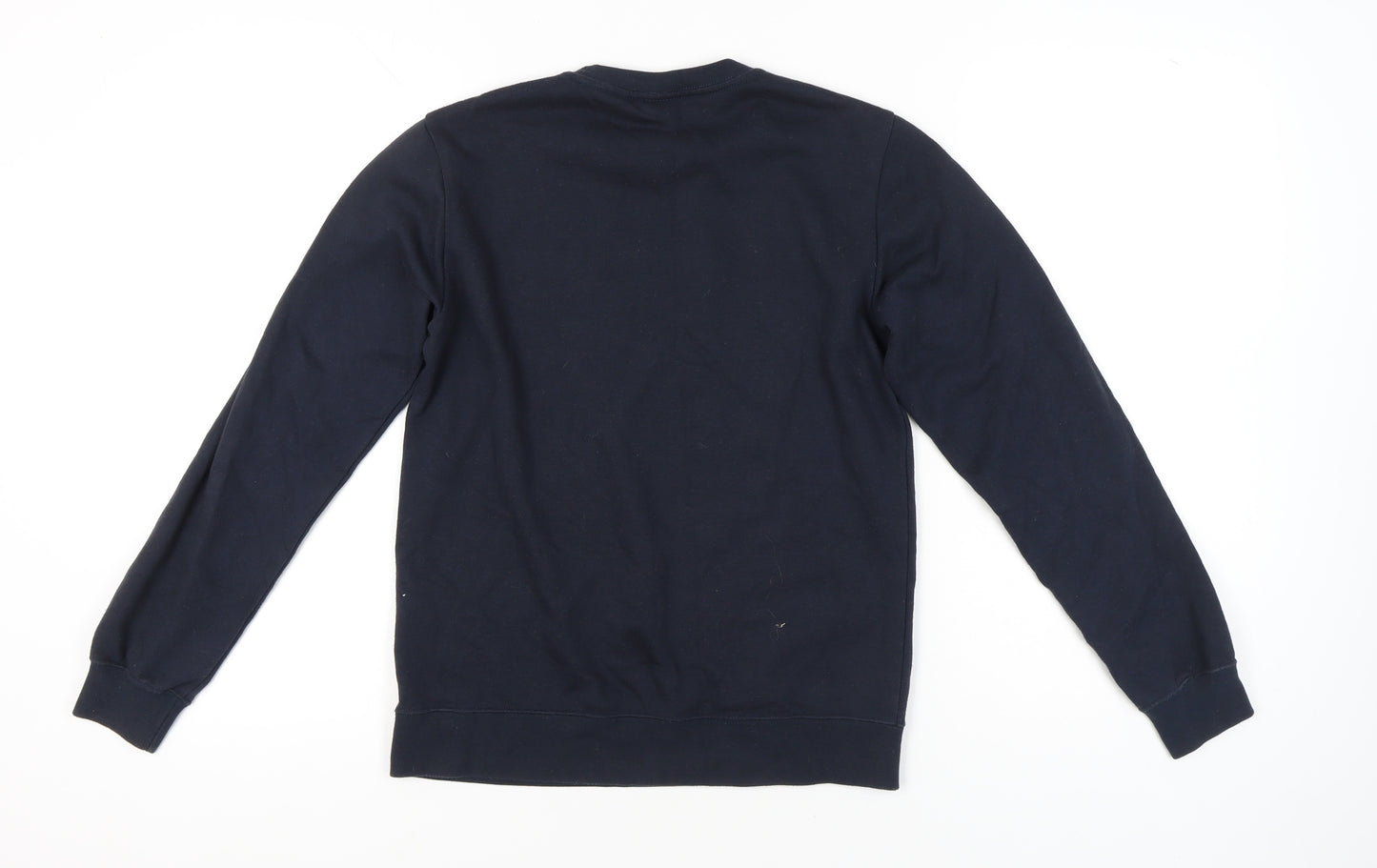 Champion Boys Black 13-14Y Logo Pullover Sweatshirt Crew Neck