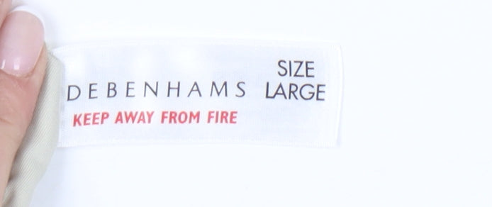 Thomas Nash Men’s Beige Full Zip Casual Jacket Size L