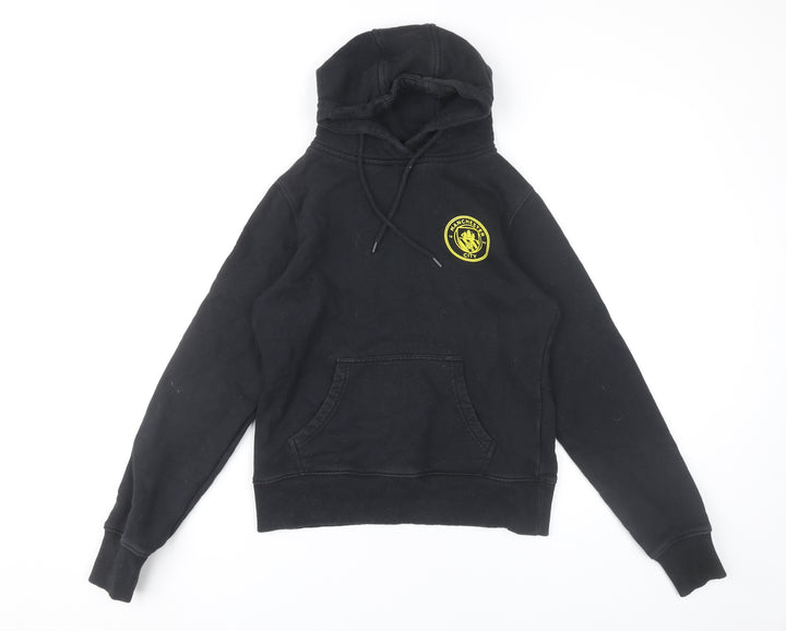 Fanatics Boys Black Manchester City Pullover Hoodie Size 10 Years