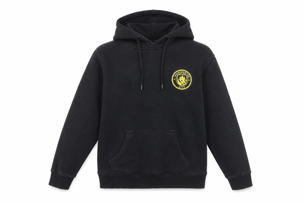 Fanatics Boys Black Manchester City Pullover Hoodie Size 10 Years