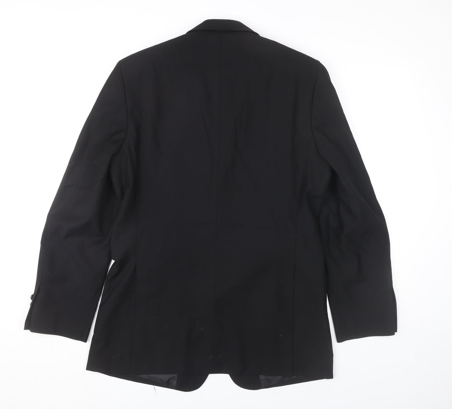 Burton Men’s Black Blazer Jacket 38R Regular Fit Two Button