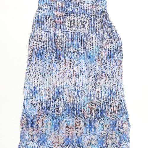 Warehouse Women’s Multicoloured Size 8 Maxi Halter Summer Dress