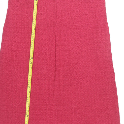 Next Women’s Pink Halter Shift Dress Size 14 Knee Length
