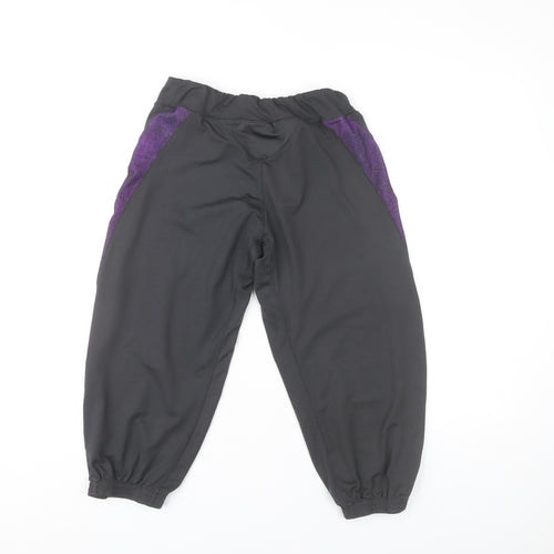 LA Gear Womens Black Jogger Trousers Size 12 Sportswear