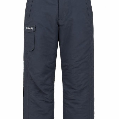 Traveler Mens Blue Cargo Trousers Size M Winter Workwear
