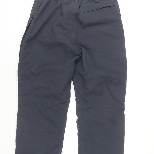 Traveler Mens Blue Cargo Trousers Size M Winter Workwear