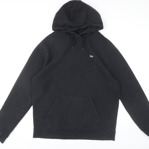 MP Men’s Black XL Pullover Hoodie Fleece Cotton Blend