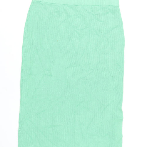 Marks and Spencer Women’s Green Midi Pencil Skirt Size L