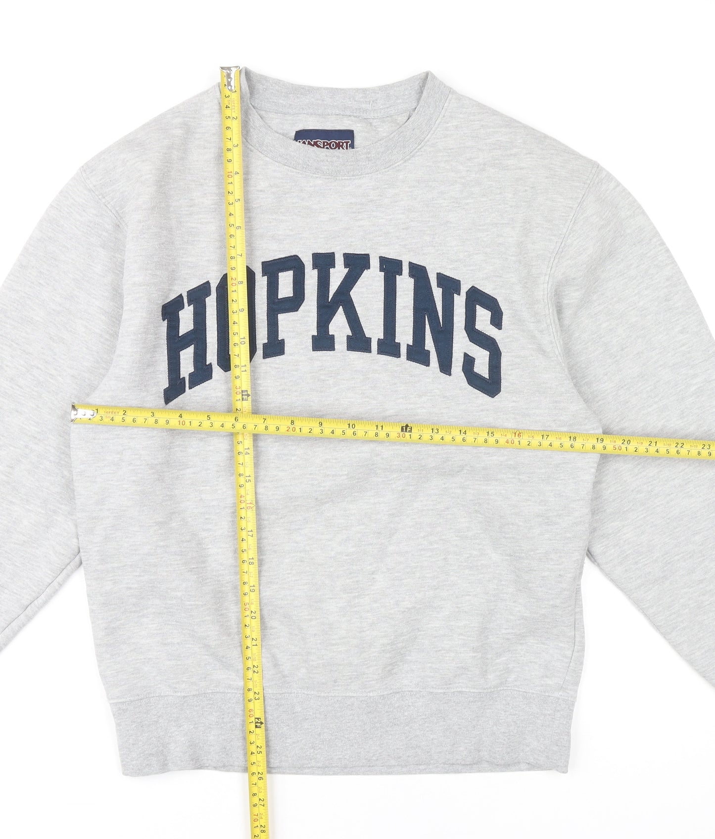 Jansport Mens Grey Hopkins Sweatshirt S Regular Fit Pullover