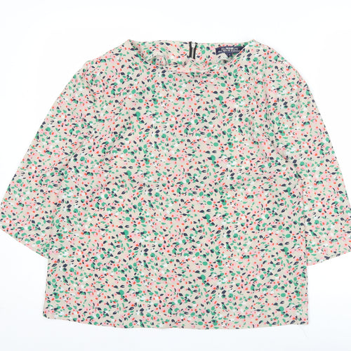 New York Laundry Women’s Multicoloured Floral 3/4 Sleeve Blouse Size 14