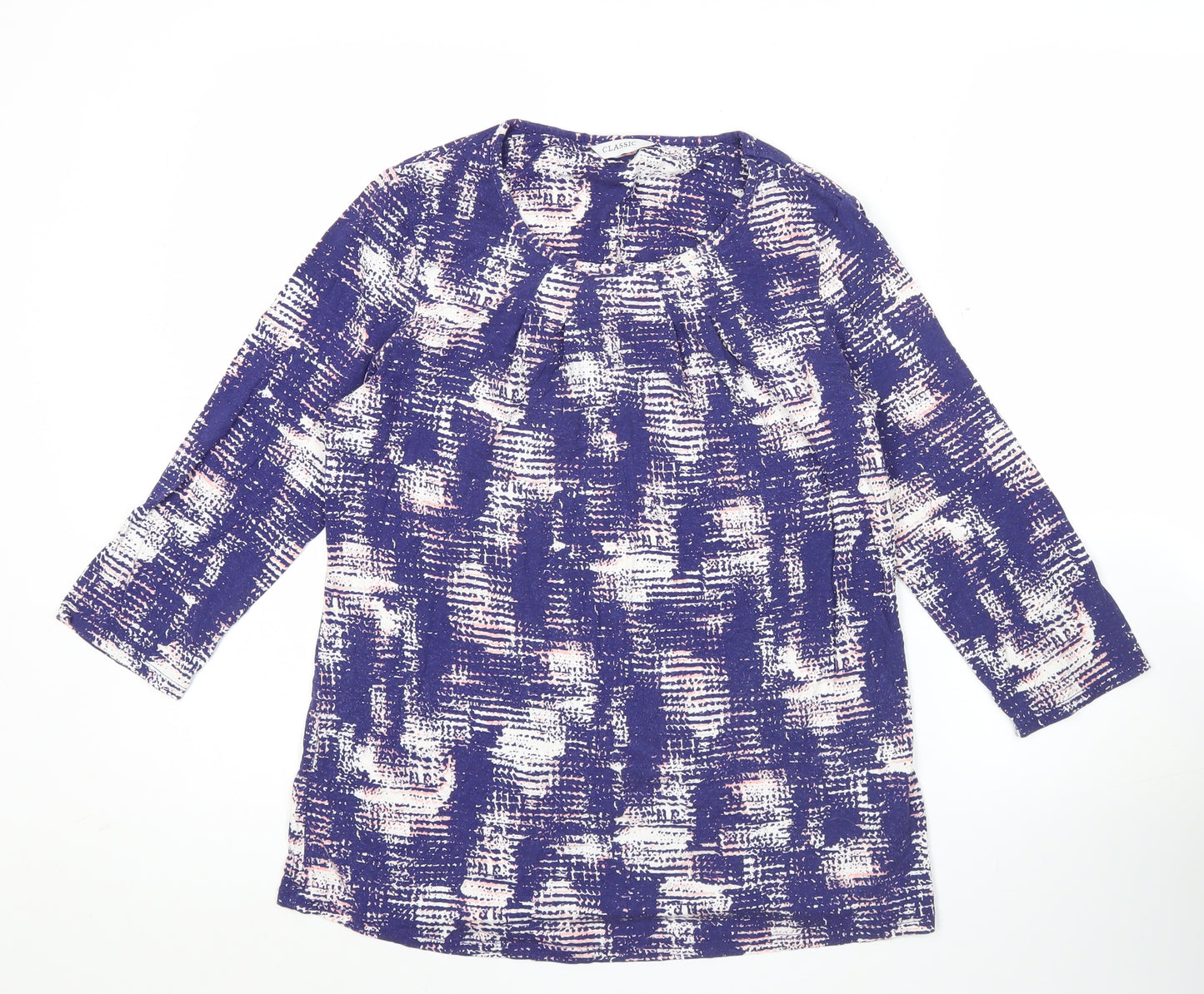 Marks and Spencer Womens Multicoloured Blouse Size 12 Tunic Top