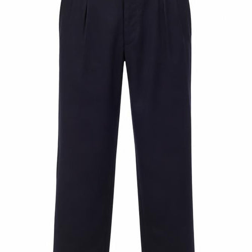 Jaeger Men’s Black Wool Pleated Dress Trousers Size 50R