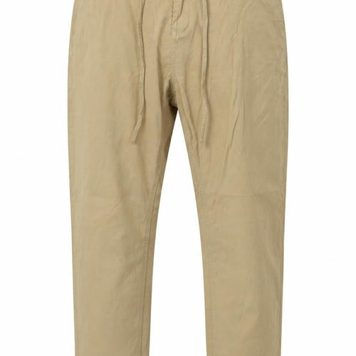 JD Williams Men's Beige Chino Trousers Size 18 Elastic Waist