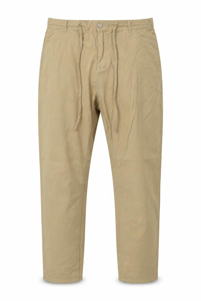 JD Williams Men's Beige Chino Trousers Size 18 Elastic Waist