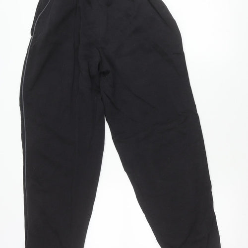 Slazenger Boys Black XS Jogger Sweatpants Activewear Trousers