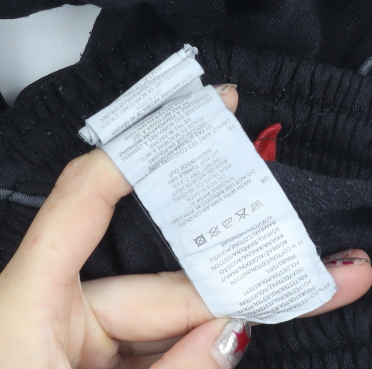 Slazenger Boys Black XS Jogger Sweatpants Activewear Trousers