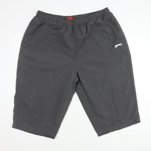 Slazenger Men’s Grey 3XL Jogger Trousers Lightweight Sportswear