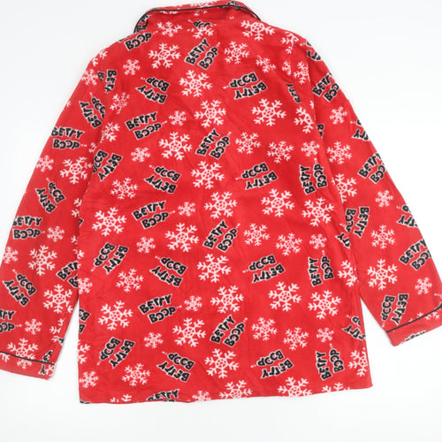 Dunnes Women’s Red Fleece Betty Boop Pyjama Top Size 18-20
