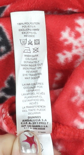 Dunnes Women’s Red Fleece Betty Boop Pyjama Top Size 18-20