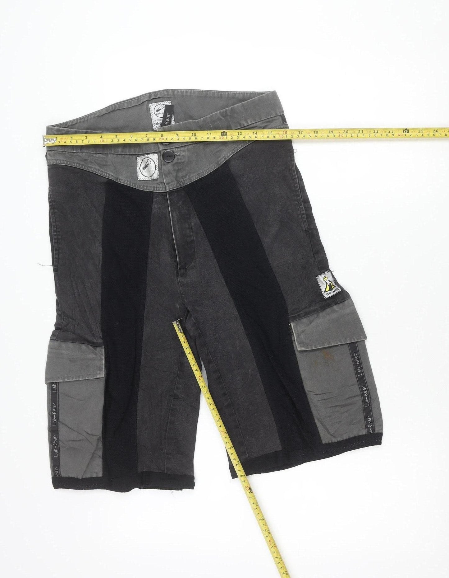 Lab-Gear Men’s Grey XS Cargo Shorts Workwear Utility