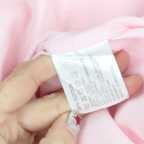 Paul Costelloe Men’s Pink 16.5 Classic Fit Cotton Shirt