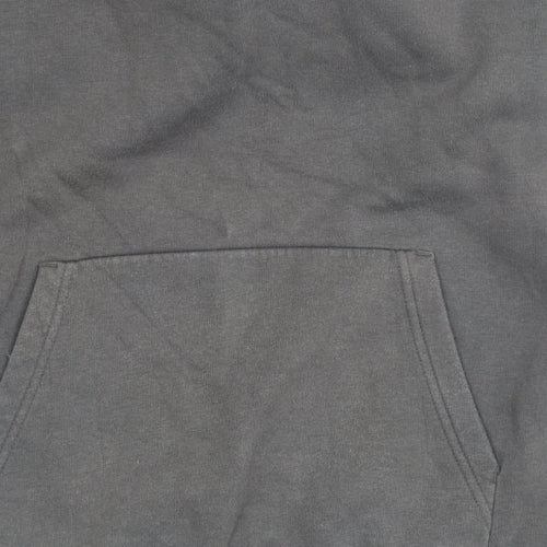 New Balance Mens Black Pullover Hoodie Size M Long Sleeve Graphic