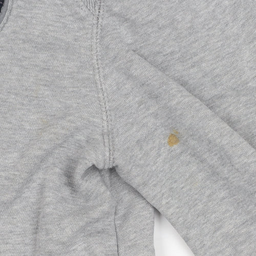 Marks and Spencer Mens Grey Medium Hooded Zip Jacket