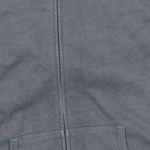 Denver Hayes Women’s Blue Fleece Hooded Zip Jacket Size 12