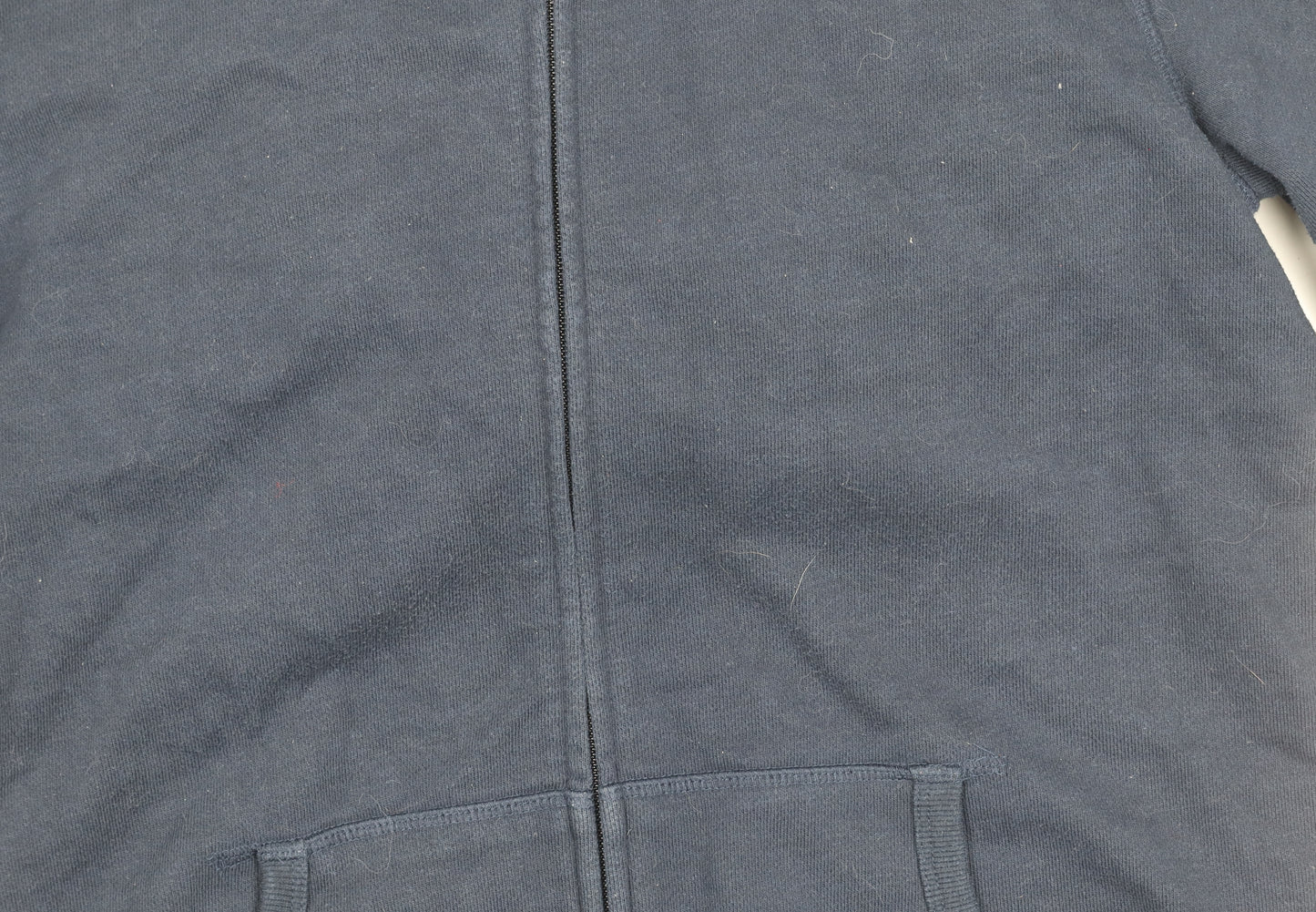 Denver Hayes Women’s Blue Fleece Hooded Zip Jacket Size 12