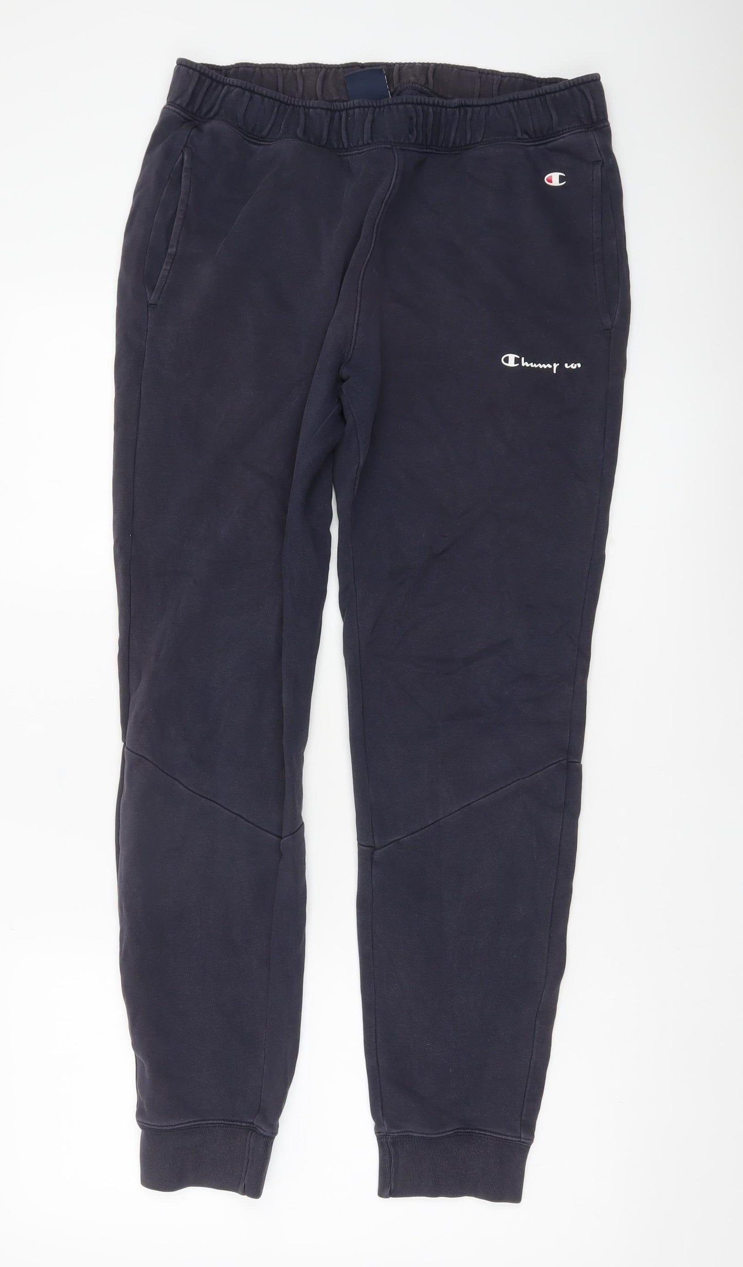 Champion Womens Blue Medium Jogger Sweatpants Cotton Blend