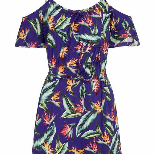 Figleaves Women’s Multicoloured Floral Skater Dress S Summer Casual