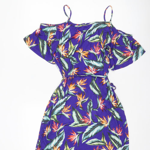 Figleaves Women’s Multicoloured Floral Skater Dress S Summer Casual