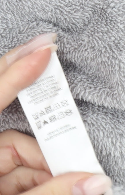 Disney Women’s Grey Mickey Mouse Fleece Pyjama Top Size 10-12