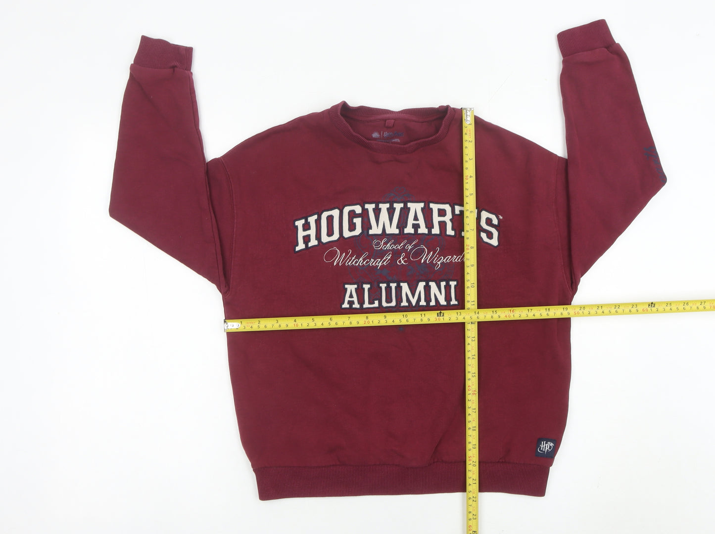 Marks and Spencer Boys Red Harry Potter Alumni Sweatshirt 11-12Y Pullover