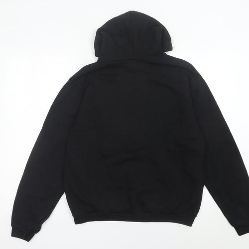 Republic Blues Men’s Black Pullover Hoodie M Graphic NYC Logo