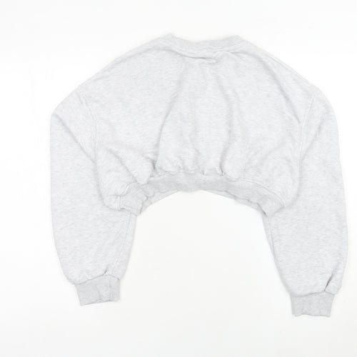 Primark Womens Grey XS Crop Sweatshirt Tweety & Bugs Warner Bros