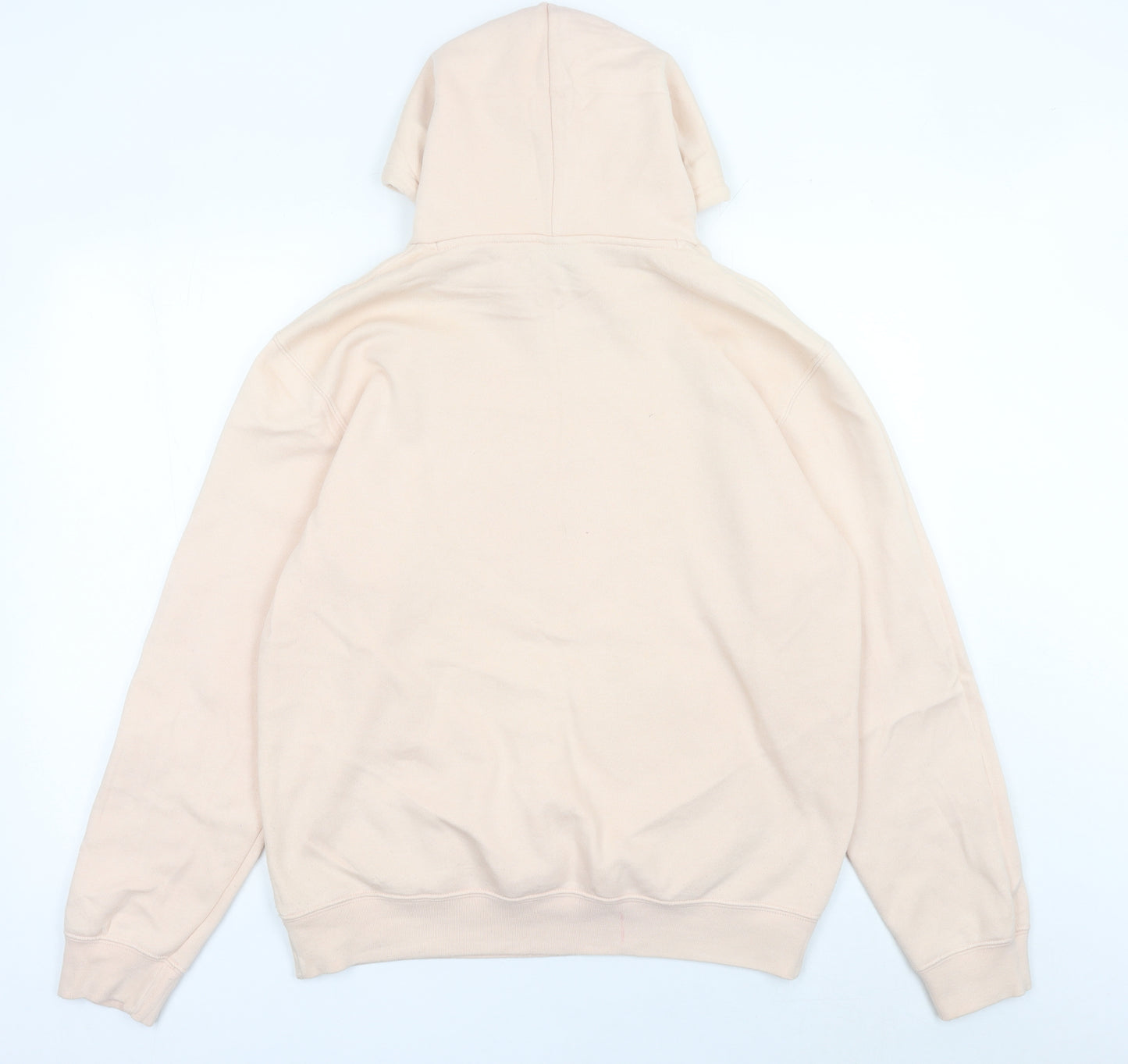 Champion Women’s Beige Pullover Hoodie Large Cotton Blend