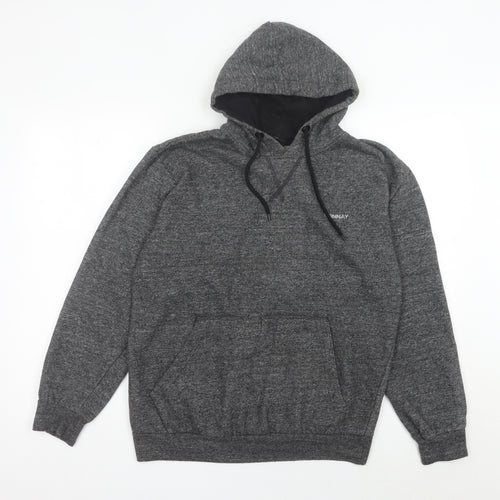 Donnay Men’s Grey Pullover Hoodie Medium Hooded Sweatshirt