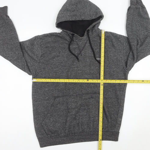 Donnay Men’s Grey Pullover Hoodie Medium Hooded Sweatshirt