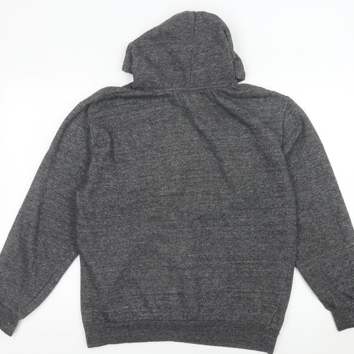 Donnay Men’s Grey Pullover Hoodie Medium Hooded Sweatshirt