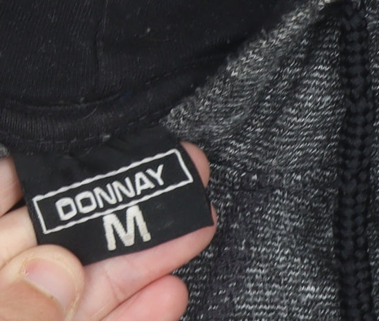 Donnay Men’s Grey Pullover Hoodie Medium Hooded Sweatshirt